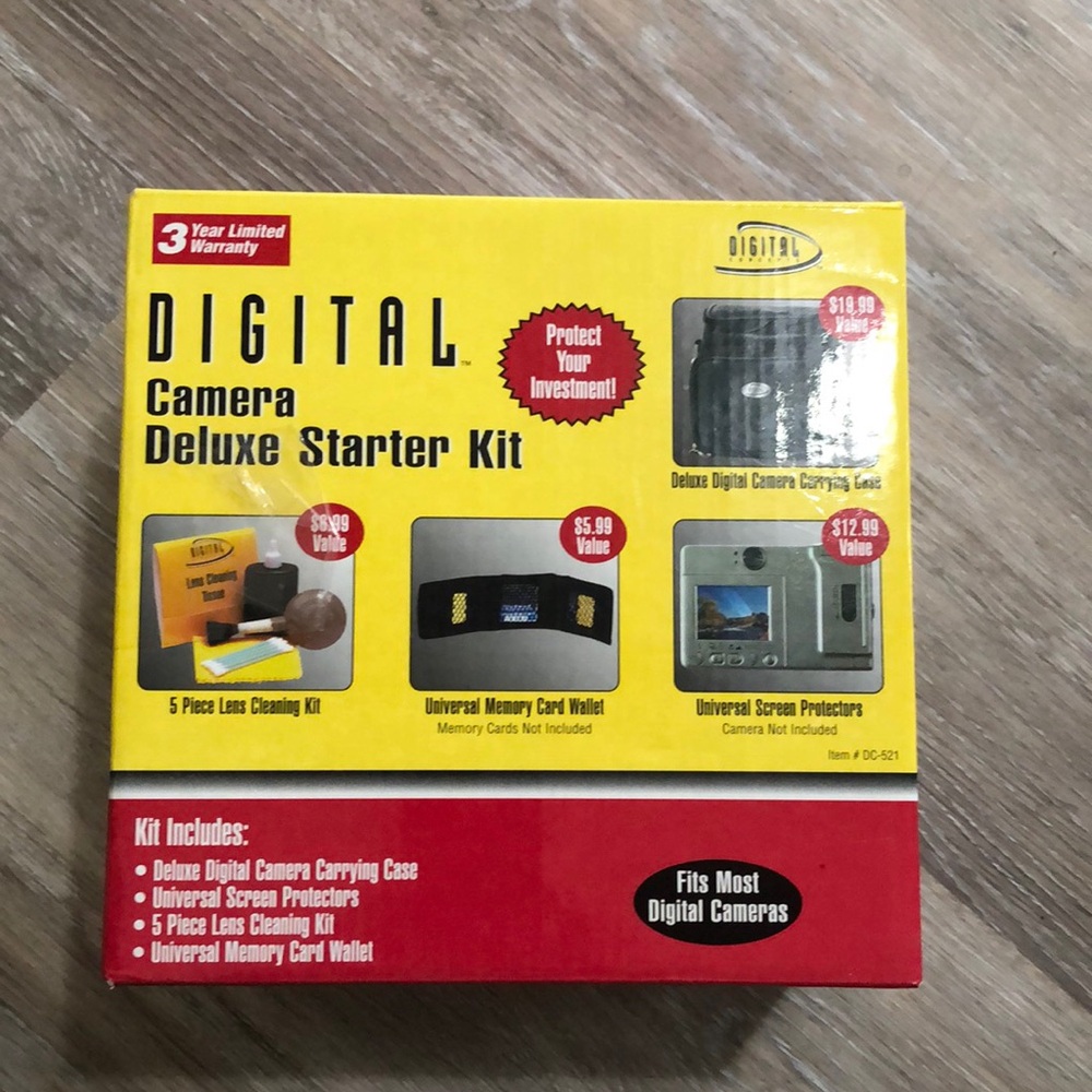 Digital Camera Deluxe Starter Kit